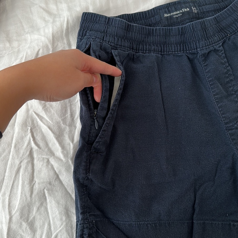 Abercrombie Men’s Linen-Blend Pull-On Shorts (xs) - Picture 11 of 12